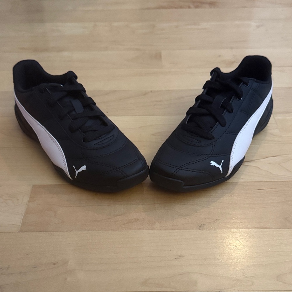 Puma Dual-Tone Black and White Sneakers